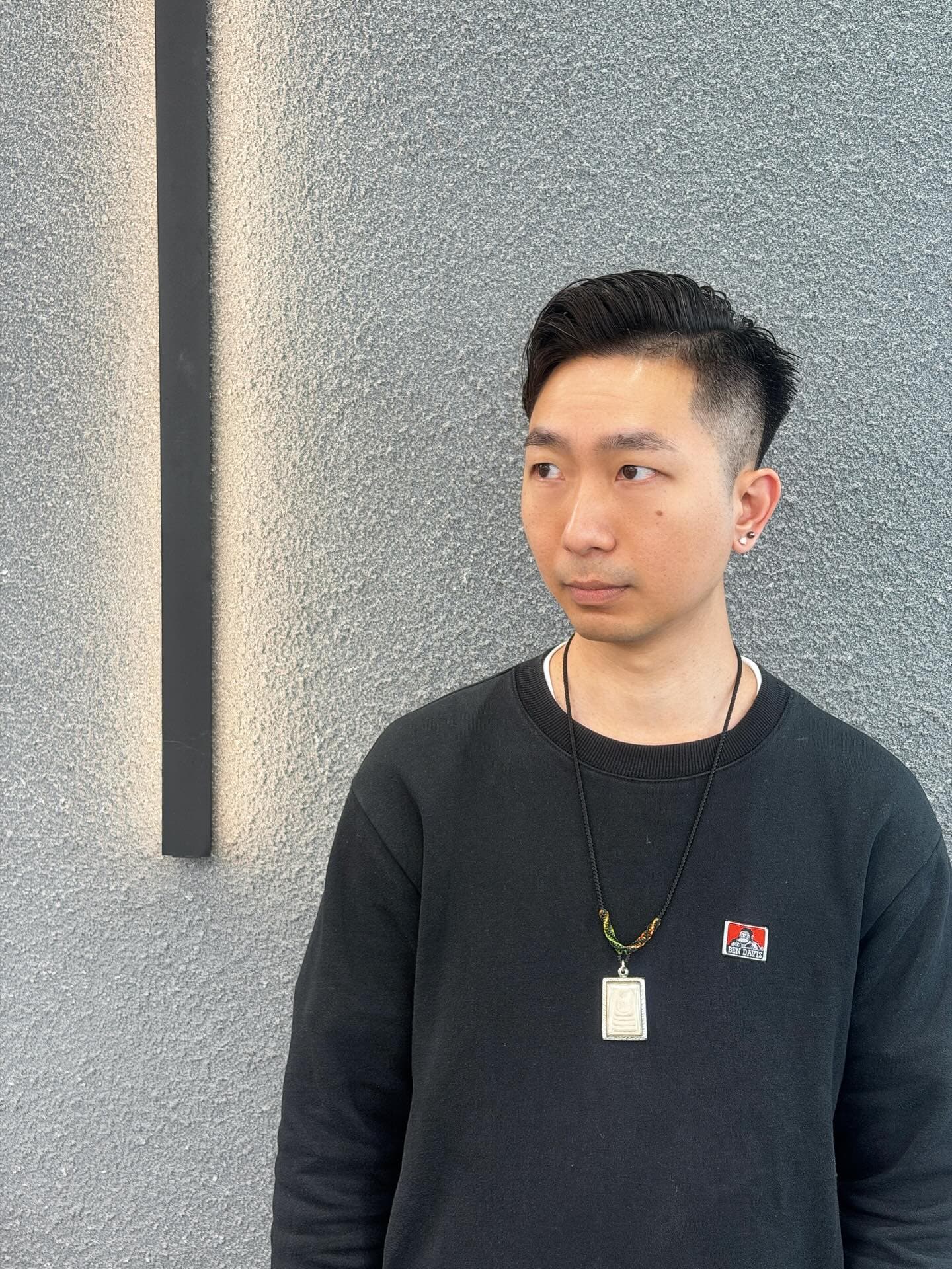 黑色短髮韓系髮型