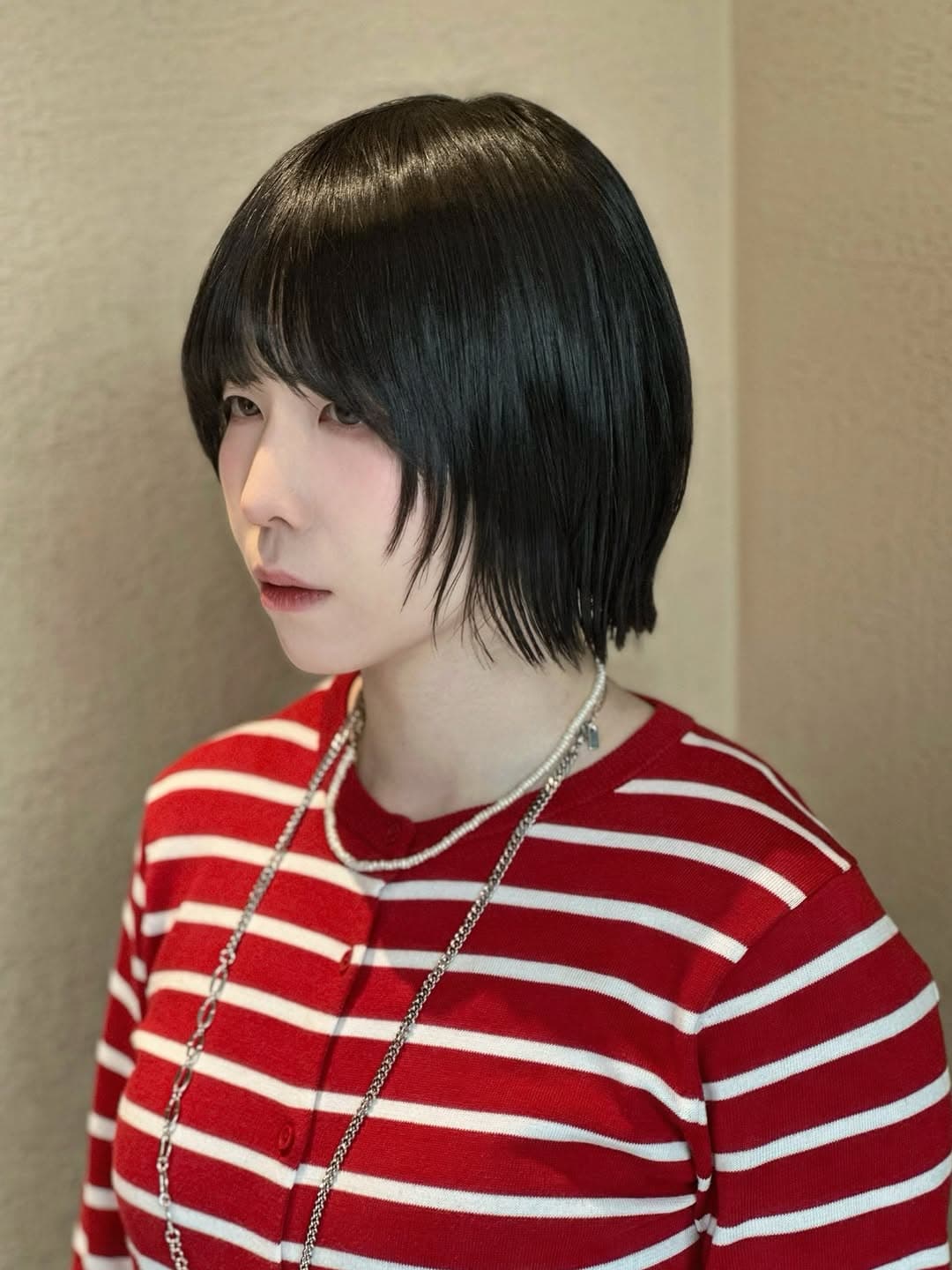 黑色短 Bob
